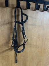 Black leather cob for sale  LOUGHBOROUGH