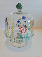 Pedistal painted glass for sale  Aldrich