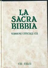 Sacra bibbia aa.vv. usato  Italia