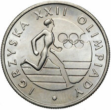 Używany, Polska - PRL - Moneta - 20 złotych Złotych 1980 - XXII Igrzyska Olimpijskie w Moskwie na sprzedaż  PL