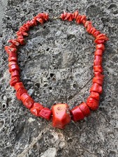 Collana corallo sciacca usato  Milano