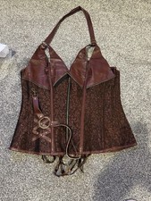 Corset basque brown for sale  DERBY