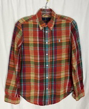 Camisa Polo Ralph Lauren Masculina Multicolorida Ajuste Clássico Xadrez Linho Tamanho SP comprar usado  Enviando para Brazil
