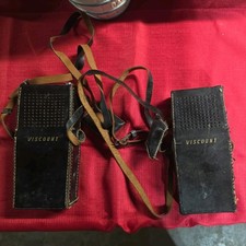 (2) Transceptor Viscount Vintage Modelo 9000 da Toshiba Japão com Estojo de Couro comprar usado  Enviando para Brazil