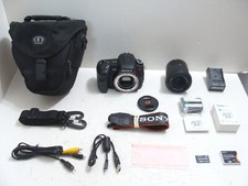 Câmera DSLR Sony Alpha A200 10.2MP + 18-70mm f/3.5-5.6 Lente 3082325 comprar usado  Enviando para Brazil