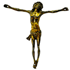 Cristo bronzo dorato usato  Asti