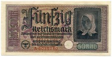 Reichsmark occupazione tedesca usato  Pignataro Maggiore