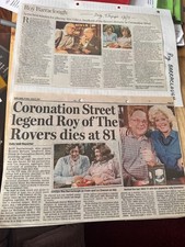 Clippings death roy for sale  GREENHITHE
