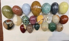 Halbedelstein eier amethyst gebraucht kaufen  Filderstadt