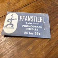 Pfanstiehl swiss steel for sale  Prairie Grove