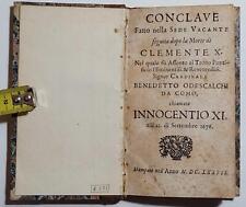 Seicentina conclave fatto usato  Petriolo