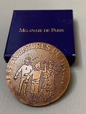 Médaille bronze hergé d'occasion  Toulouse-