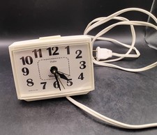 Vintage white westclox for sale  New Paris