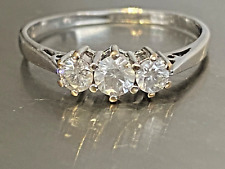 9ct trilogy ring for sale  UK