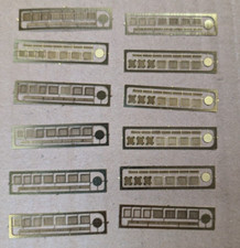 Etched brass drain for sale  HARWICH