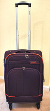 Wisdom luggage purple for sale  WORCESTER