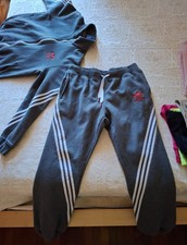 Tuta adidas grey usato  Tribiano