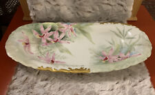 Limoges handpainted orchid for sale  Saint Louis
