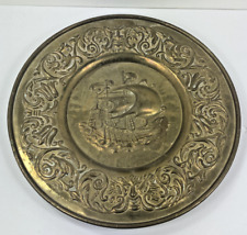 Vintage embossed brass for sale  Stoddard