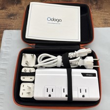 Usado, Conversor de carregador de carro USB Odors plugues brancos SGR-HS260D viagem comprar usado  Enviando para Brazil
