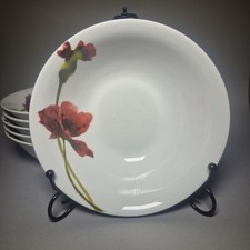 Cereal bowls poppy for sale  NORWICH