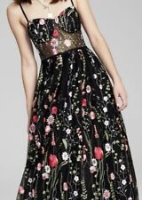 Vestido longo de formatura Macy's bordado ilusão espartilho sem mangas preto/cores comprar usado  Enviando para Brazil
