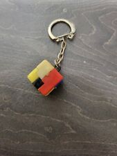 Vintage cube keychain for sale  BEDFORD