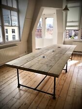 Industrial boardroom table. for sale  HOLMFIRTH