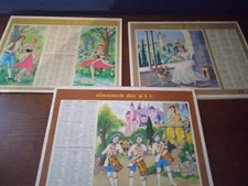 Anciens calendriers ptt d'occasion  Quettreville-sur-Sienne