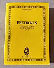 Beethoven partitur missa gebraucht kaufen  Bonn