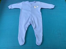 Baby baumwollstrampler blau gebraucht kaufen  Frankfurt am Main
