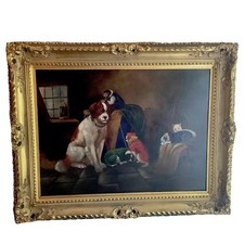 Dog monkey painting for sale  TELFORD