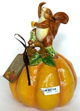 Squirrel pumpkin figurine for sale  Acworth
