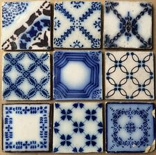 FRANCIA AZULEJO ANTIGUO - PAS DE CALAIS - DESVRES - 9- CONJUNTO DE AZULEJOS c1870 comprar usado  Enviando para Brazil