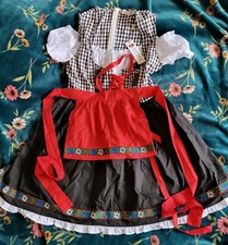 Costume donna oktoberfest usato  Spedire a Italy