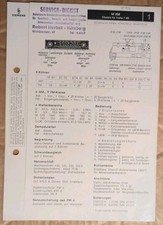 Alte abgleichanleitung siemens gebraucht kaufen  Friedewald