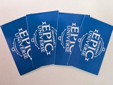 Epic universe single for sale  HARPENDEN