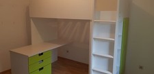 Stuva hochbett weiß gebraucht kaufen  Pocking