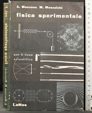 Fisica sperimentale. vol usato  Ariccia