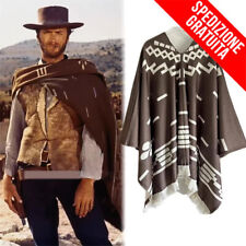 Poncho western cowboy usato  Spedire a Italy