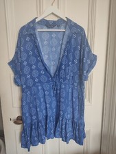 Blue frill hem for sale  GLASGOW