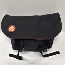 Bagagem de carga San Francisco impermeável bolsa carteiro preta pequena 19” de largura comprar usado  Enviando para Brazil