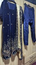 Designer velvet salwar for sale  LONDON