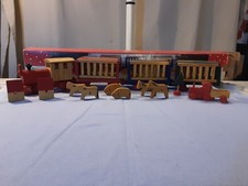 wooden christmas train for sale  New Oxford