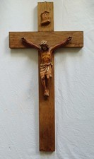 Kruzifix holzkreuz gebraucht kaufen  Mömlingen