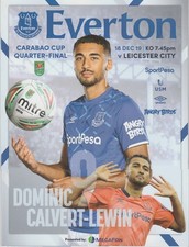Everton f.c leicester for sale  NORTHWICH