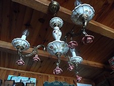 Lustre porcelaine branches d'occasion Lustre porcelaine branches d'occasion  Saverdun