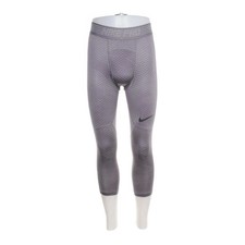 Nike Pro, legginsy sportowe, rozmiar: M, szare, męskie #EzW na sprzedaż  PL