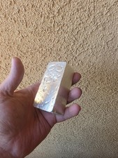 Barra de prata esterlina 925 de 3 libras! Lingote de barras derramado à mão Sigma testado! comprar usado  Enviando para Brazil