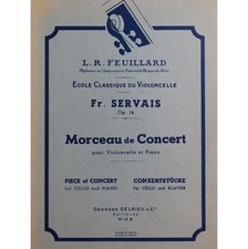 Servais morceau concert d'occasion  Blois
